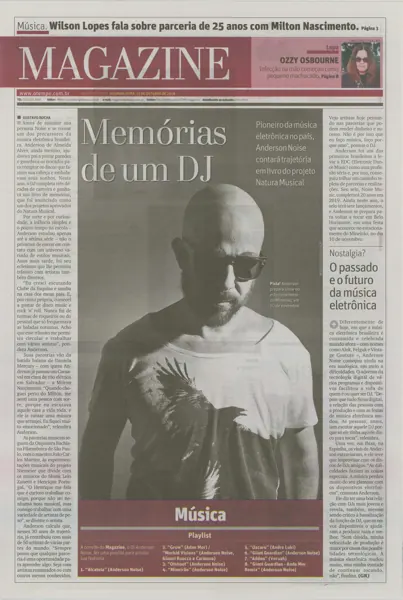 Magazine — Memórias de um DJ